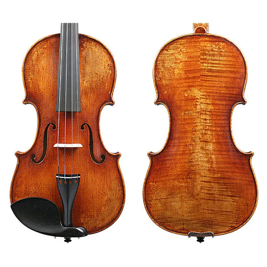 Peter Guan Violin No.8.0-1730 Kreisler Instrument with Pegs and Chinrest