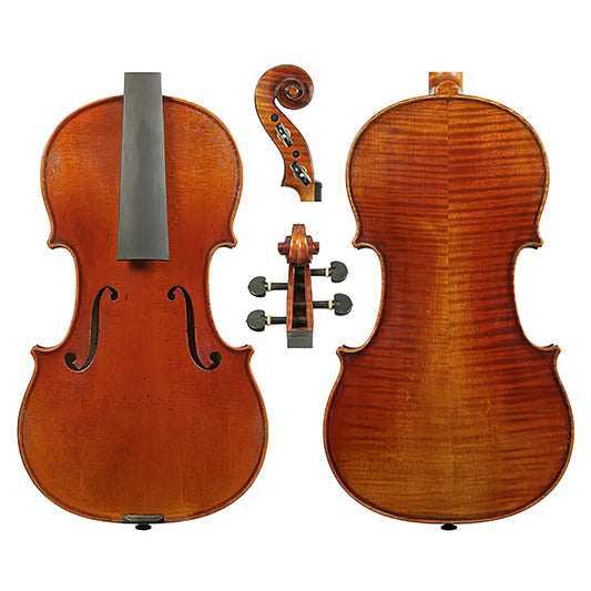 Peter Guan Violin No.8.0-1714 Strad Soil - Instrument Only, Includes Pegs and Chinrest