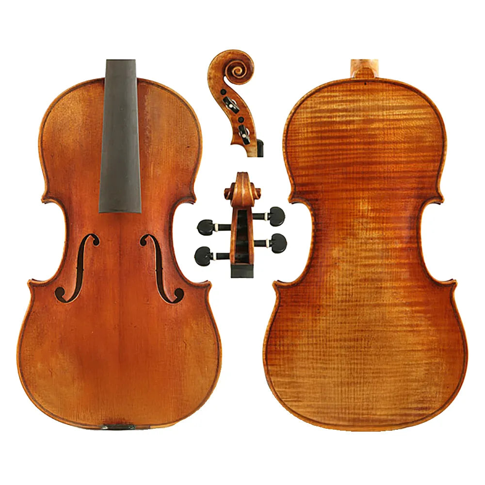 Peter Guan Violin No.9.0-1715 Cremonese Instrument with Pegs and Chinrest