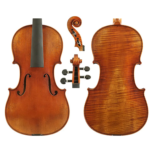 Peter Guan Violin No.9.0-Pressenda - Instrument Only with Pegs and Chinrest