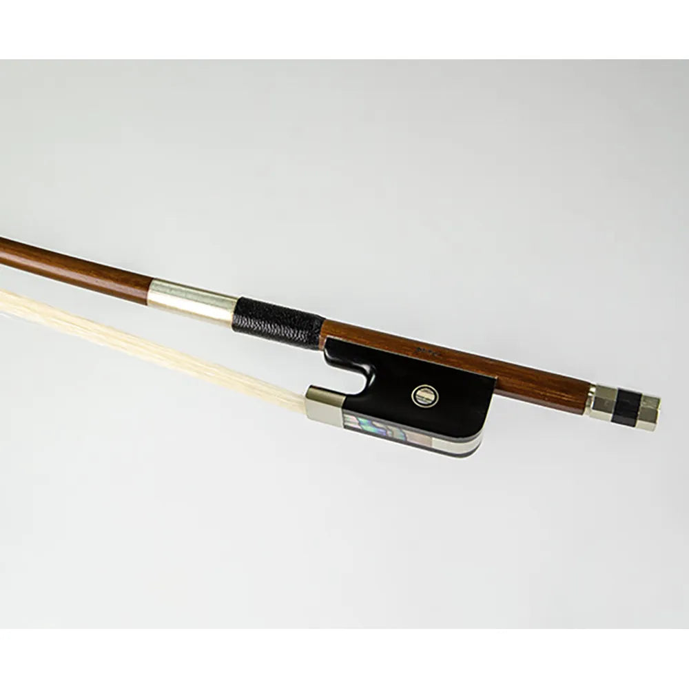 Dorfler Double Bass Bow Brazilwood with Ebony Frog and Parisian Eye 3/4 Size