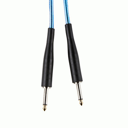 Armour GC20B 20Ft Guitar Lead Transparent Blue — view 2
