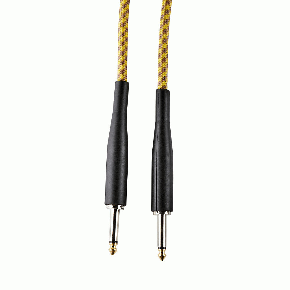 Armour GW10G 10Ft Guitar Lead Woven Gold Rope — view 2