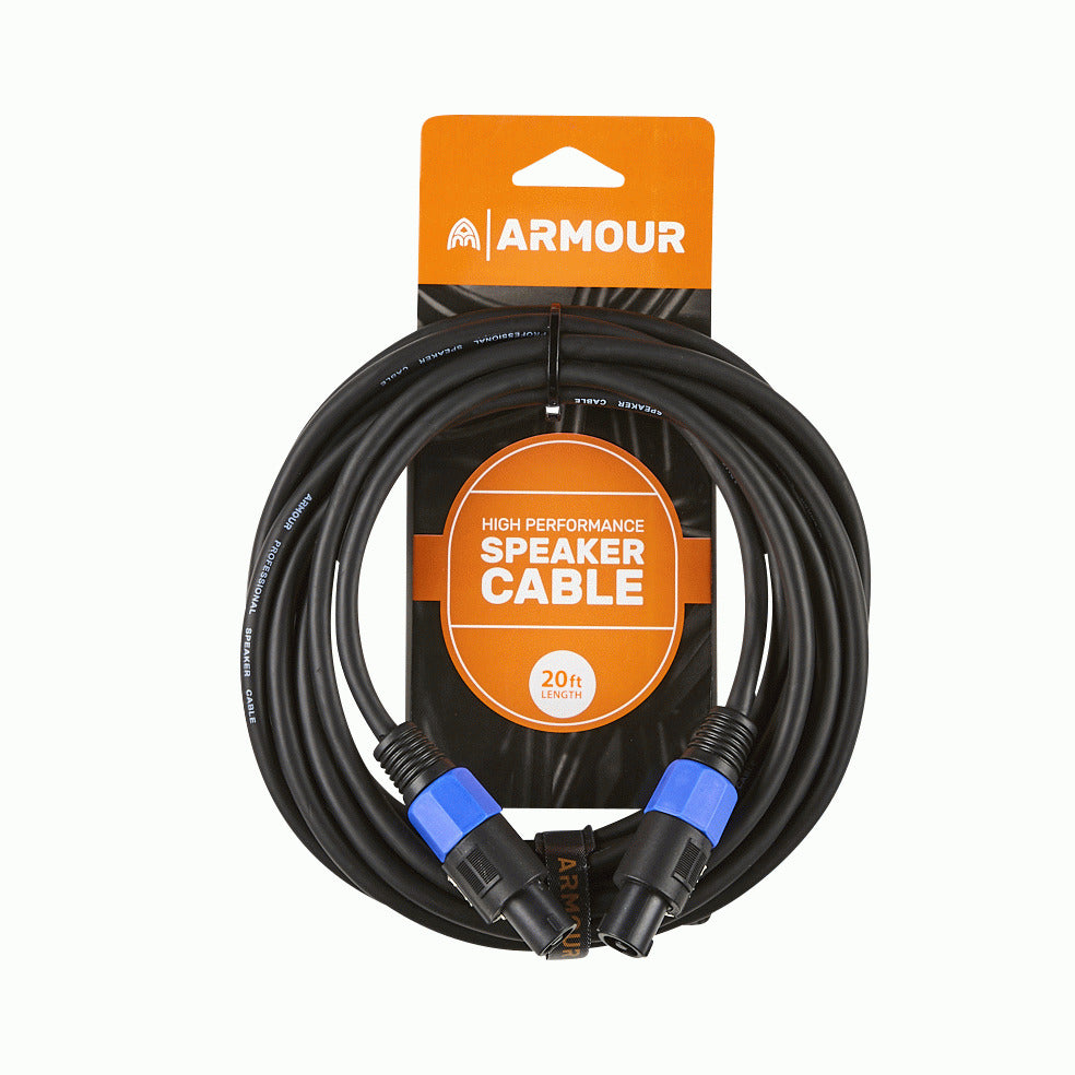 Armour SSP20 Speakon Speaker Cable 20Ft