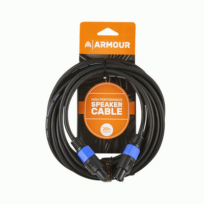 Armour SSP20 Speakon Speaker Cable 20Ft