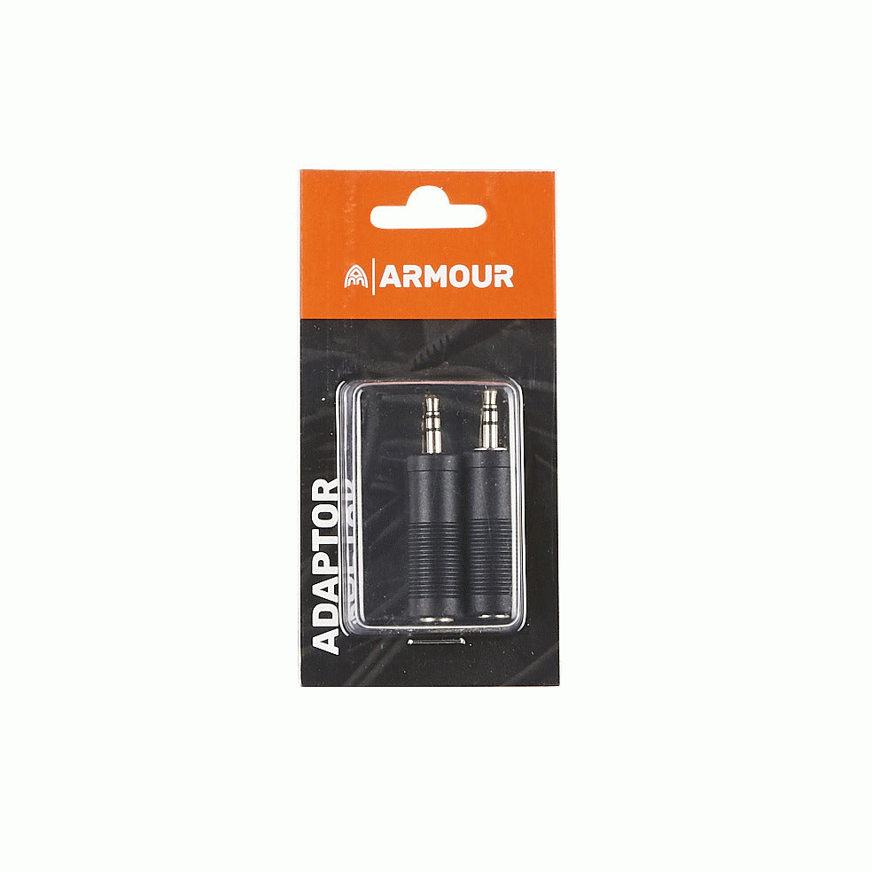Armour ADAP1 1/4" To 1/8" Stereo Adaptor (2Pc)