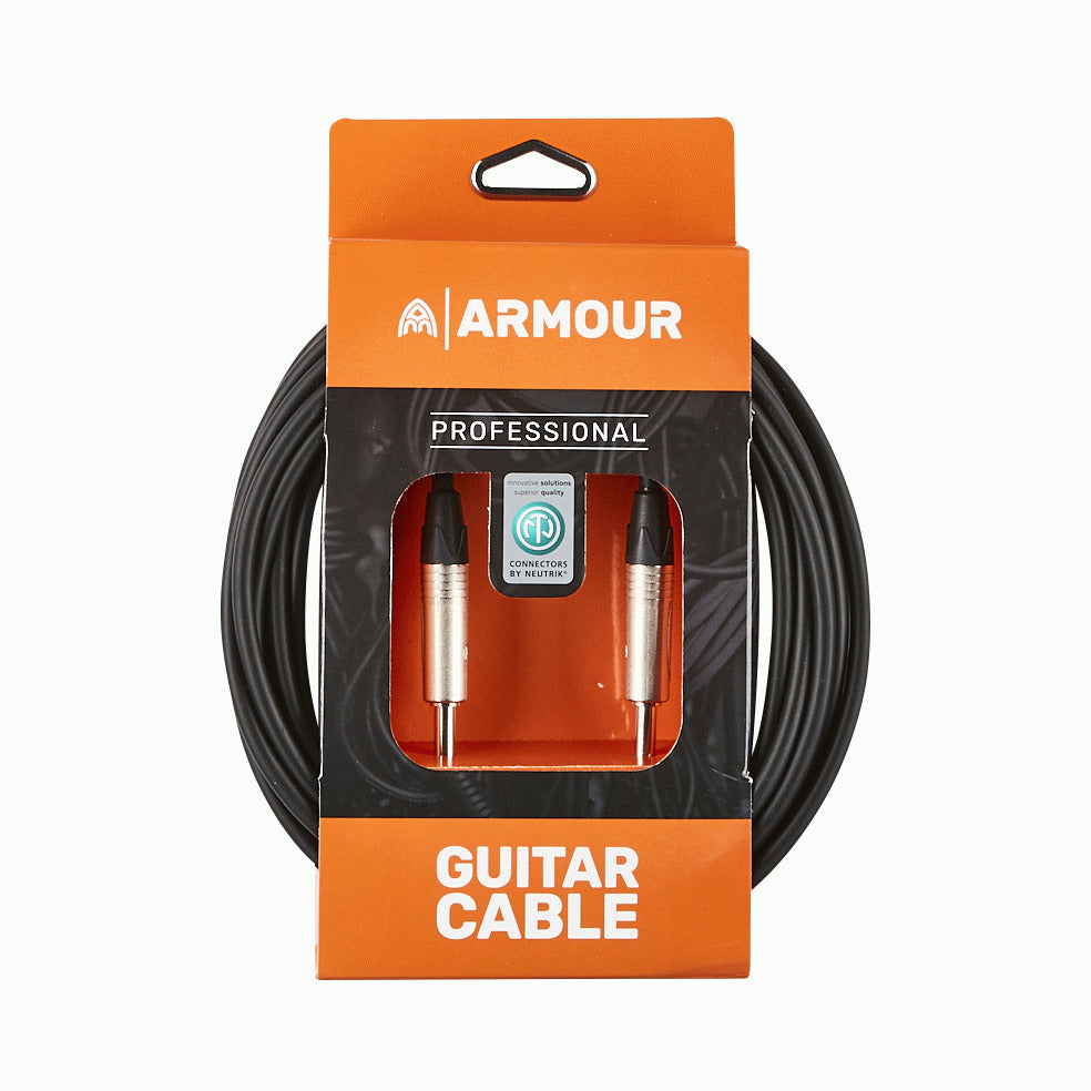 Armour NGP30 Guitar Cable Neutrik Jacks 30Ft