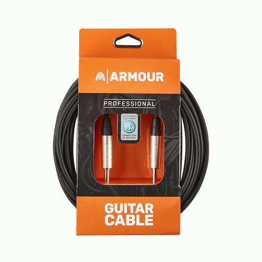 Armour NGP30 Guitar Cable Neutrik Jacks 30Ft