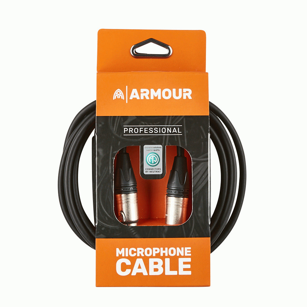 Armour NXXP10 Mic Cable 10Ft Neutrik Xlr To Xlr