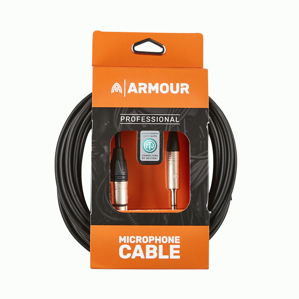Armour NXLP20 Mic Cable 20Ft Neutrik Xlr To Jack