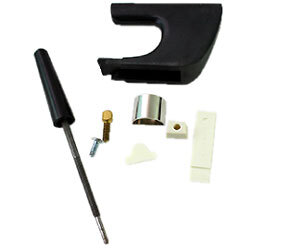 Double Bass Bow Frog-Glasser German-mod 3/4