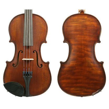 Gliga II Violin Outfit Aged Dark Antique Opal Gold 4/4 with Case and Bow