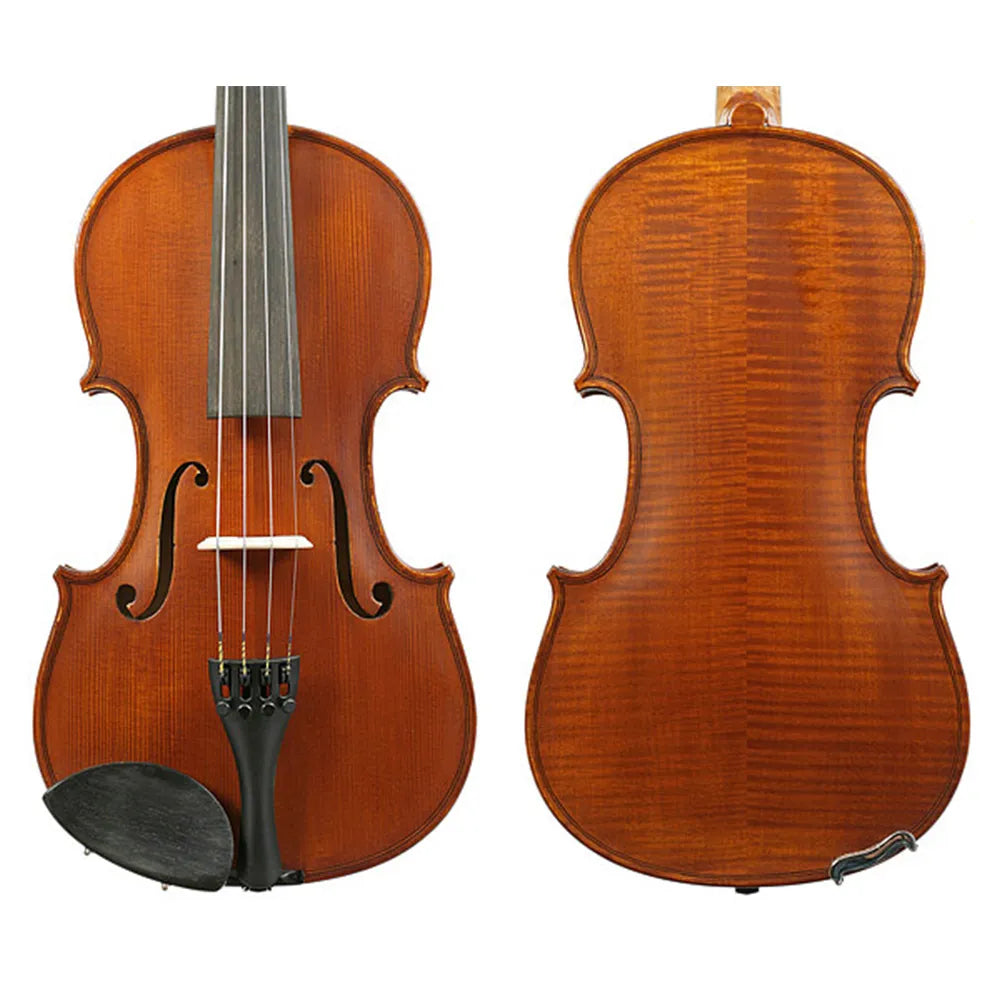 Gliga I Violin Outfit Dark Antique with Opal Gold - 4/4, Solid Spruce Top, Maple Back, Ebony Pegs, Wittner Tailpiece, Articul Bow, HQ Case