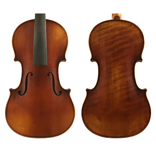 Raggetti RV-7AE 1/2 Violin - Distressed, Mountain Spruce Top, Himalayan Maple Back, Ebony Pegs & Fingerboard, Stradivari Pattern
