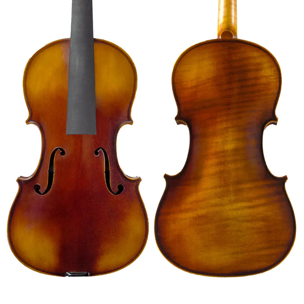 Raggetti RV7AE Distressed Violin Outfit 4/4 - Intermediate with Aubert Bridge, Pirastro Strings, Ebony Fittings, Lightweight Case, FPS Bow — view 2