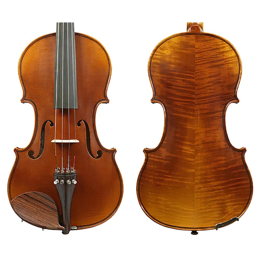 Raggetti RV-7 Violin 1/4 Size Mountain Spruce & Himalayan Maple, Ebony Fingerboard and Pegs, Stradivari Pattern