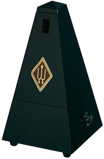 Wittner 810 Series High Gloss Black Solid Wood Metronome with Bell