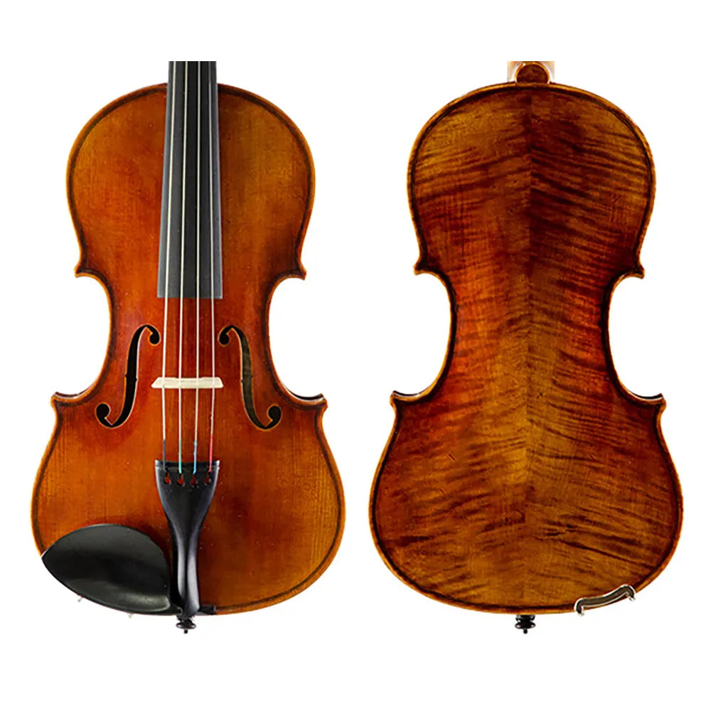 Raggetti Master No. 6 Violin 4/4 Stradivari Pattern Solid Spruce Maple Ebony