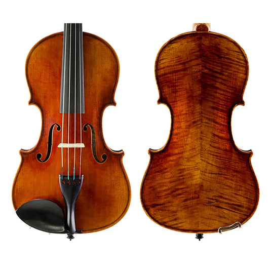Raggetti Master No. 6 Violin 4/4 Stradivari Pattern Solid Spruce Maple Ebony