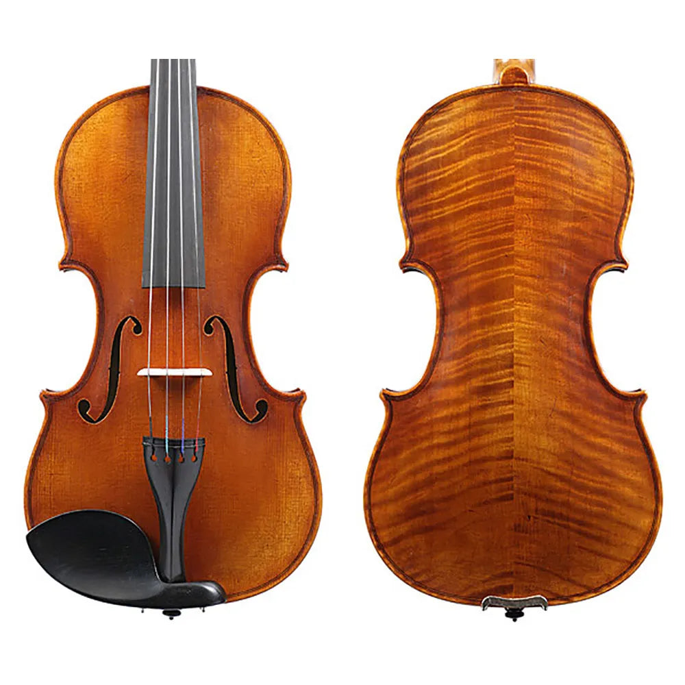 Raggetti Master Violin No.6.0 1729 Stretton - Solid Spruce Top, Solid Maple Back & Sides, Ebony Fittings, Highly Flamed, Oil Varnish
