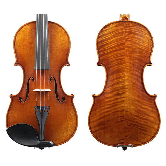 Raggetti Master Violin No.6.0 1729 Stretton - Solid Spruce Top, Solid Maple Back & Sides, Ebony Fittings, Highly Flamed, Oil Varnish