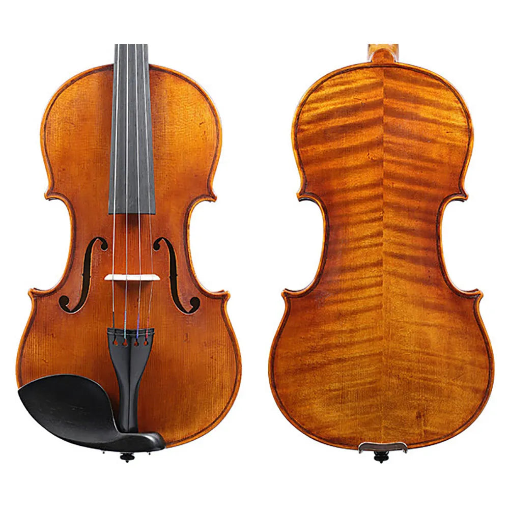 Raggetti Master No.6.0 Violin 1716 Provigny Solid Spruce Maple Ebony Components Highly Flamed Oil Varnish
