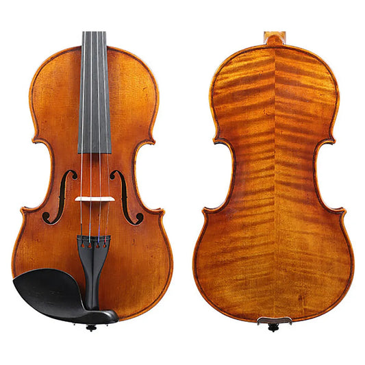 Raggetti Master No.6.0 Violin 1716 Provigny Solid Spruce Maple Ebony Components Highly Flamed Oil Varnish
