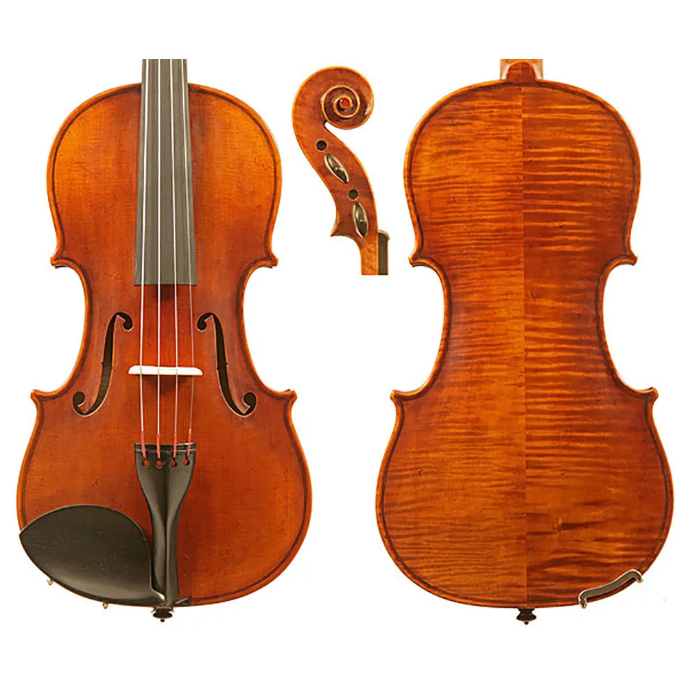 Raggetti Master Violin No.6.0 1741 Vieuxtemps, Solid Spruce Top, Solid Maple Back, Ebony Pegs, Fingerboard, and Tailpiece