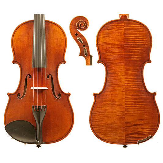 Raggetti Master Violin No.6.0 1741 Vieuxtemps, Solid Spruce Top, Solid Maple Back, Ebony Pegs, Fingerboard, and Tailpiece