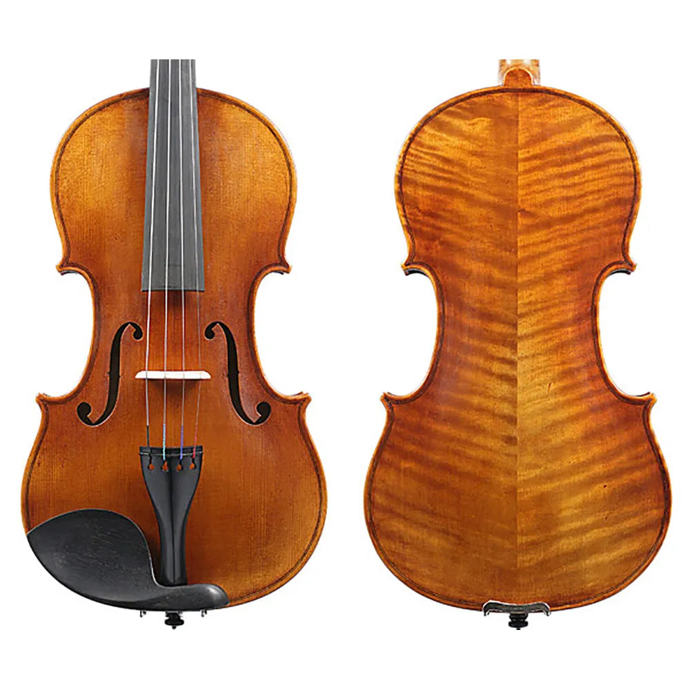 Raggetti Master Violin No.6 1730 Gibson, Solid Spruce Top, Solid Maple Back, Ebony Fingerboard and Tailpiece, Highly Flamed, Oil Varnish
