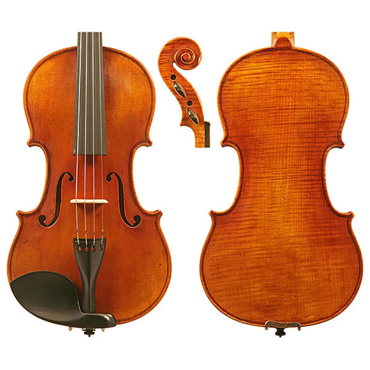 Raggetti Master Violin 1715 Cremonese 6.0, Solid Spruce Top, Solid Maple Back, Neck & Sides, Ebony Pegs, Fingerboard, Tailpiece, Chinrest
