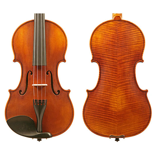 Raggetti Master Violin 1743 Paganini Cannon 6.2, Solid Spruce Top, Solid Maple Back, Ebony Pegs & Fingerboard, Highly Flamed, Oil Varnish