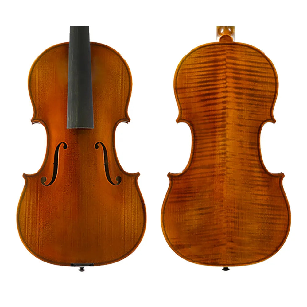 Alois Sandner Violin 8149, Germany, Flamed Maple & Spruce, Handcrafted, Ebony Pegs & Endpin, No Strings or Setup Included