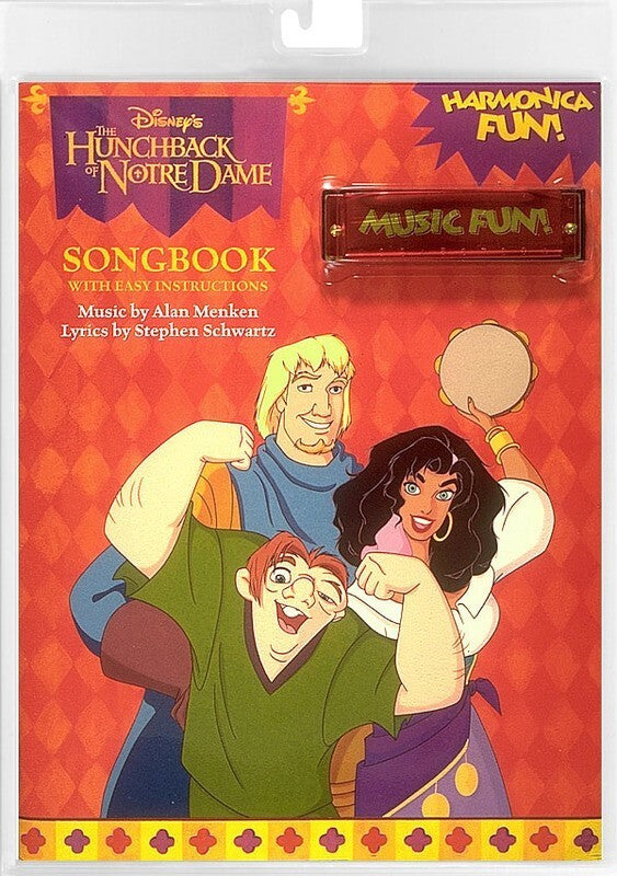 Hunchback Of Notre Dame Harmonica Fun Book/Harmoni