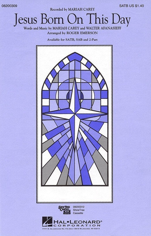 Jesus Born On This Day SATB