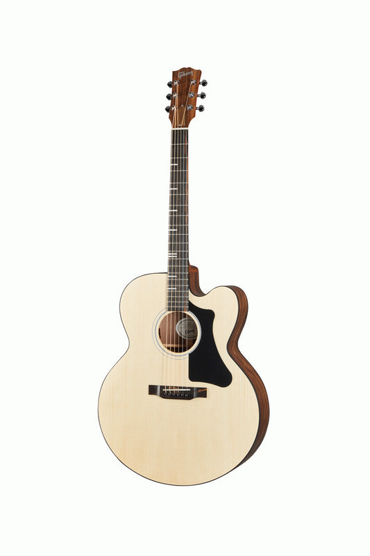 Gibson G-200 EC Acoustic Guitar Natural w/ Pickup & Cutaway & Gig Bag