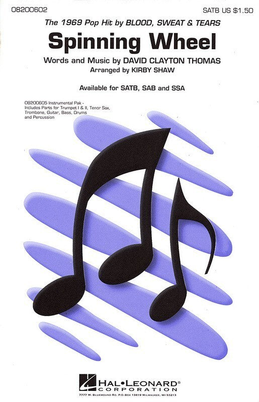 Spinning Wheel SATB