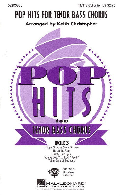 Pop Hits For Tenor Bass Chorus Tb
