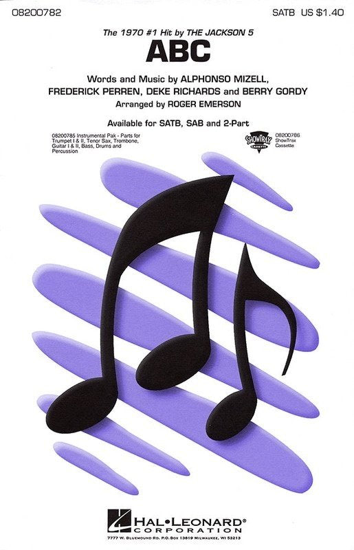 ABC — 2-Part Choral (Hal Leonard)