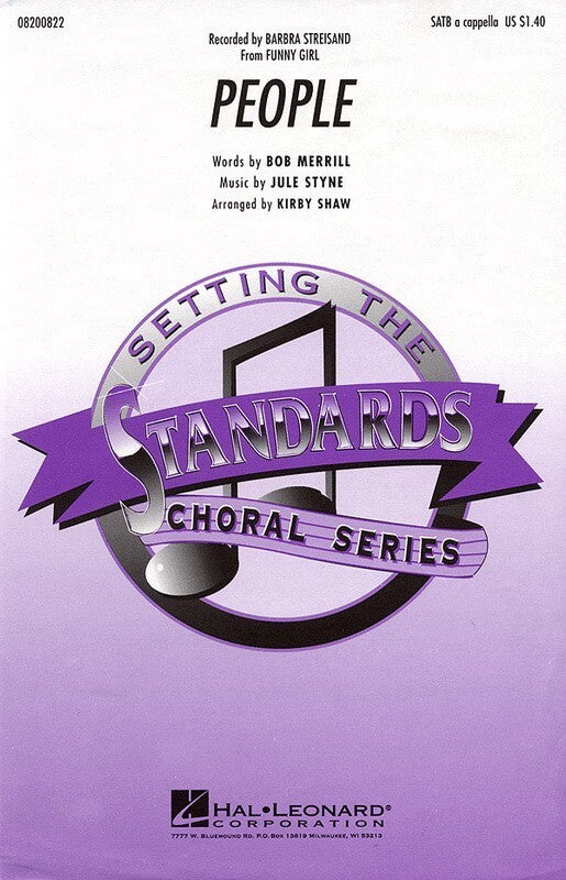 People SATB A Cappella