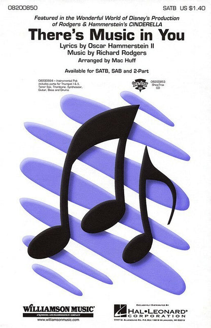 Theres Music In You SATB