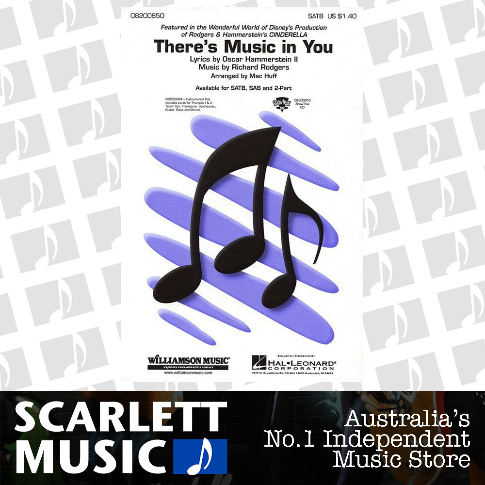 Theres Music In You SATB — view 2