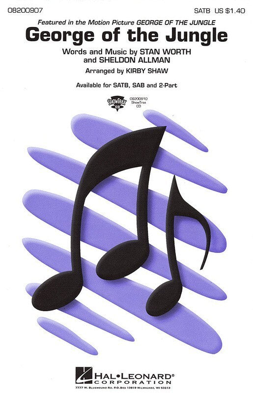 George Of The Jungle SATB
