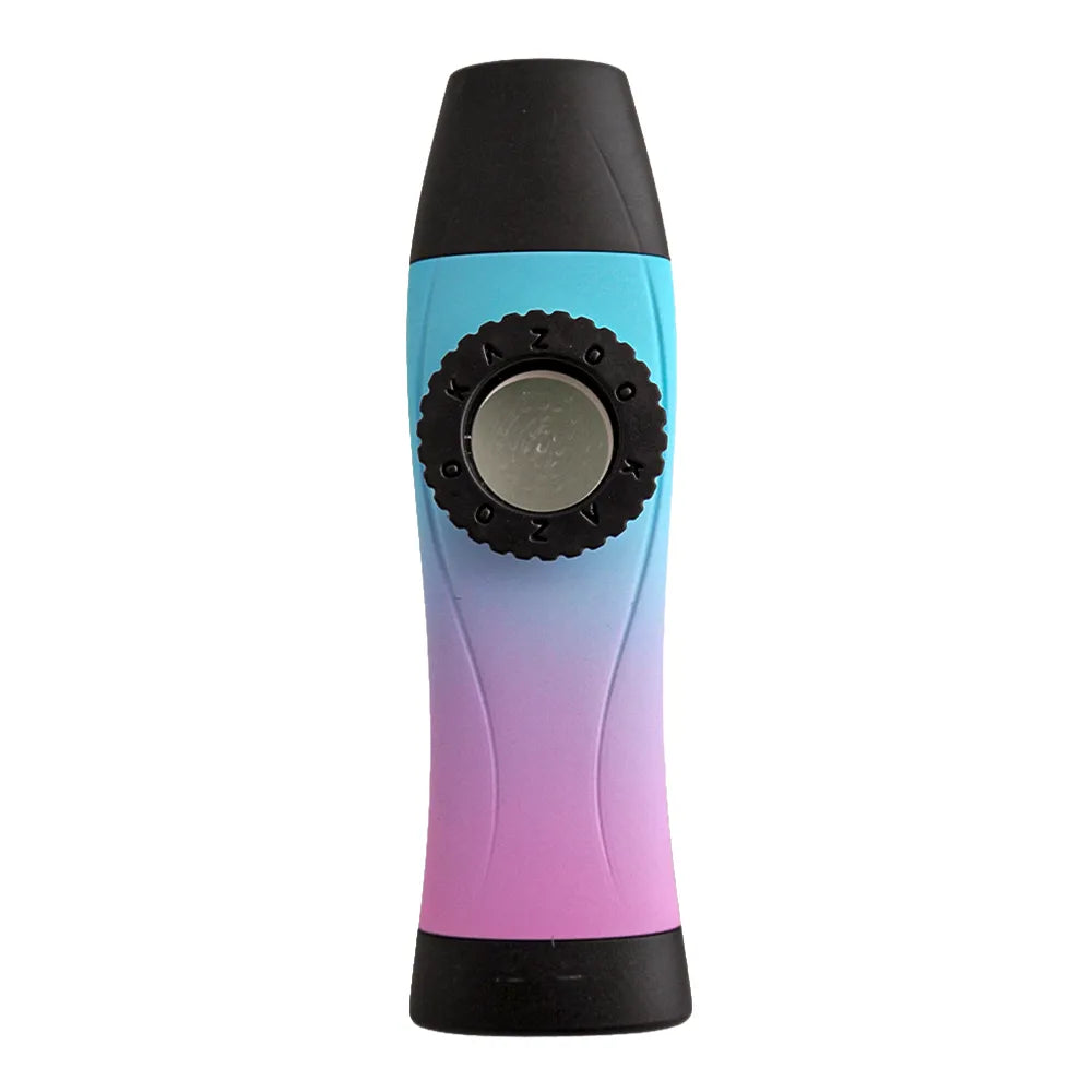 Kazoo Ripple PhonoKazoo ABS - Blue/Pink with Lanyard, Amplifier Bell, 5 Replacement Membranes