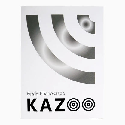 Kazoo Ripple PhonoKazoo ABS - Grey with Lanyard, Amplifier Bell, 5 Replacement Membranes — view 4