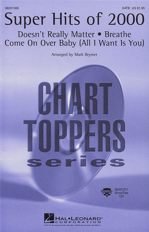 Super Hits Of 2000 (Medley) SATB