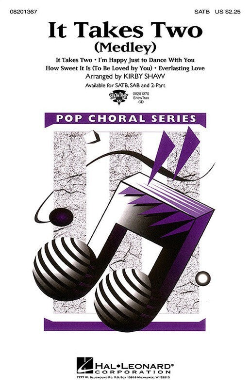 It Takes Two Medley SATB
