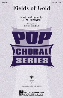 Fields of Gold — SAB Choral Score, arr. Emerson (Hal Leonard)