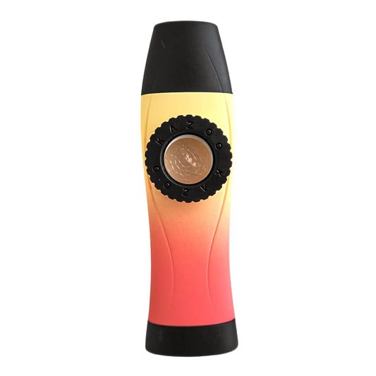 Kazoo Ripple PhonoKazoo ABS - Yellow/Orange, Includes Lanyard, Amplifier Bell, 5 Replacement Membranes