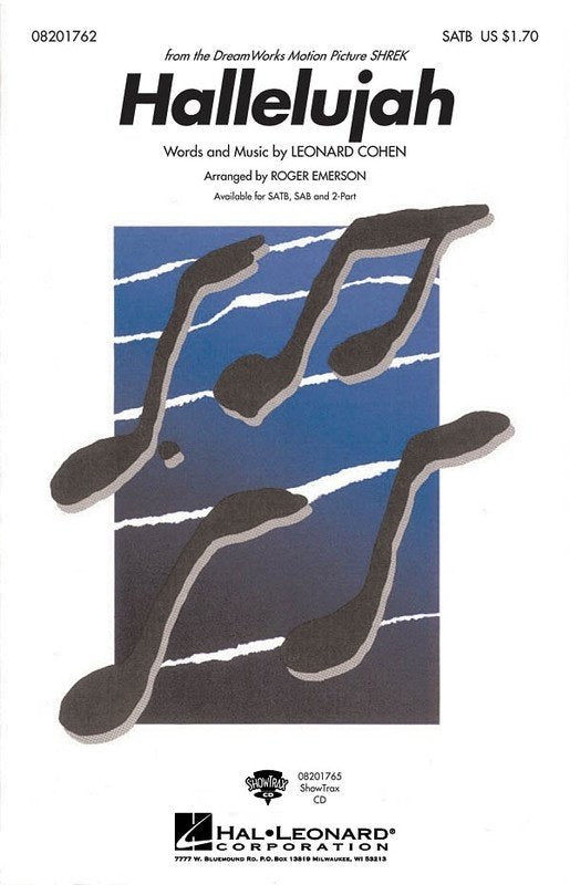 Hallelujah — 2-Part Choral Score (Hal Leonard)